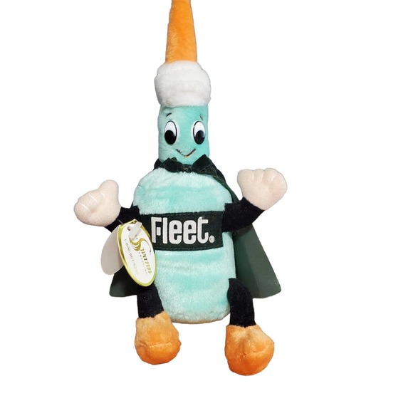 EneMan Fleet Enema Plush 8” Doll New with Tag Curto Toys The Swann Group Inc. - Picture 1 of 10